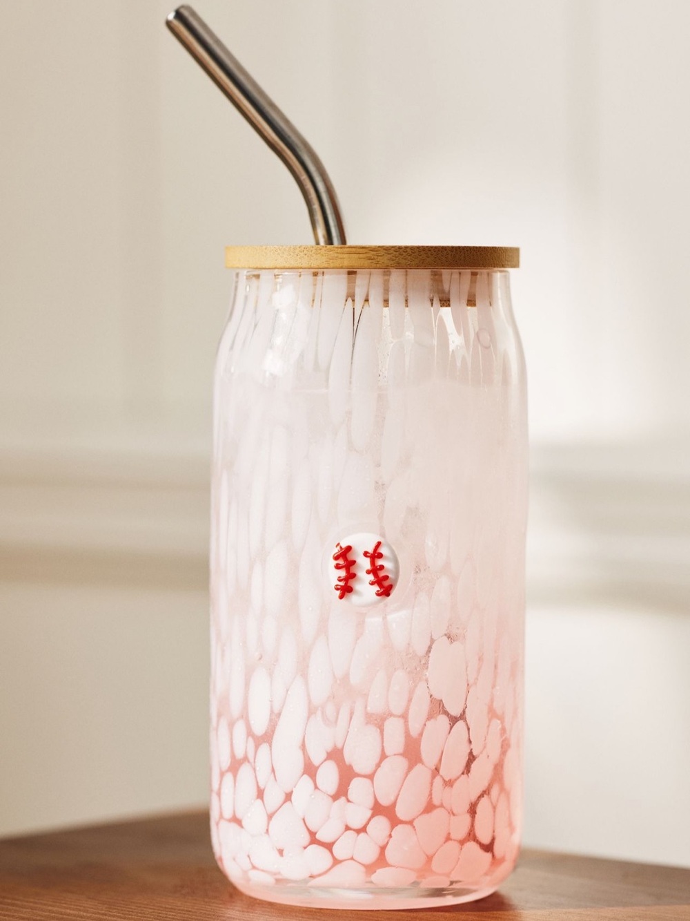 Anthropologie Confetti Icon Juice Glass Tumbler with Lid